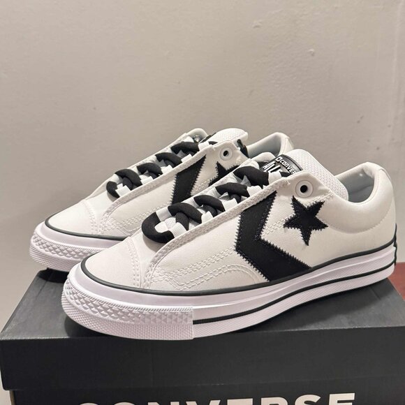 Converse Star Player 76 Puff Casual Shoes Size 8 M/9.5 W (white/black) A14721C - Picture 4 of 7